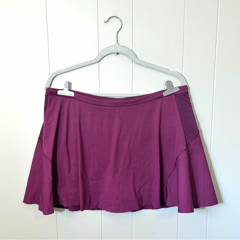Athleta Match Point Skort Cranberry Fuchsia Pickleball Tennis Women’s Large